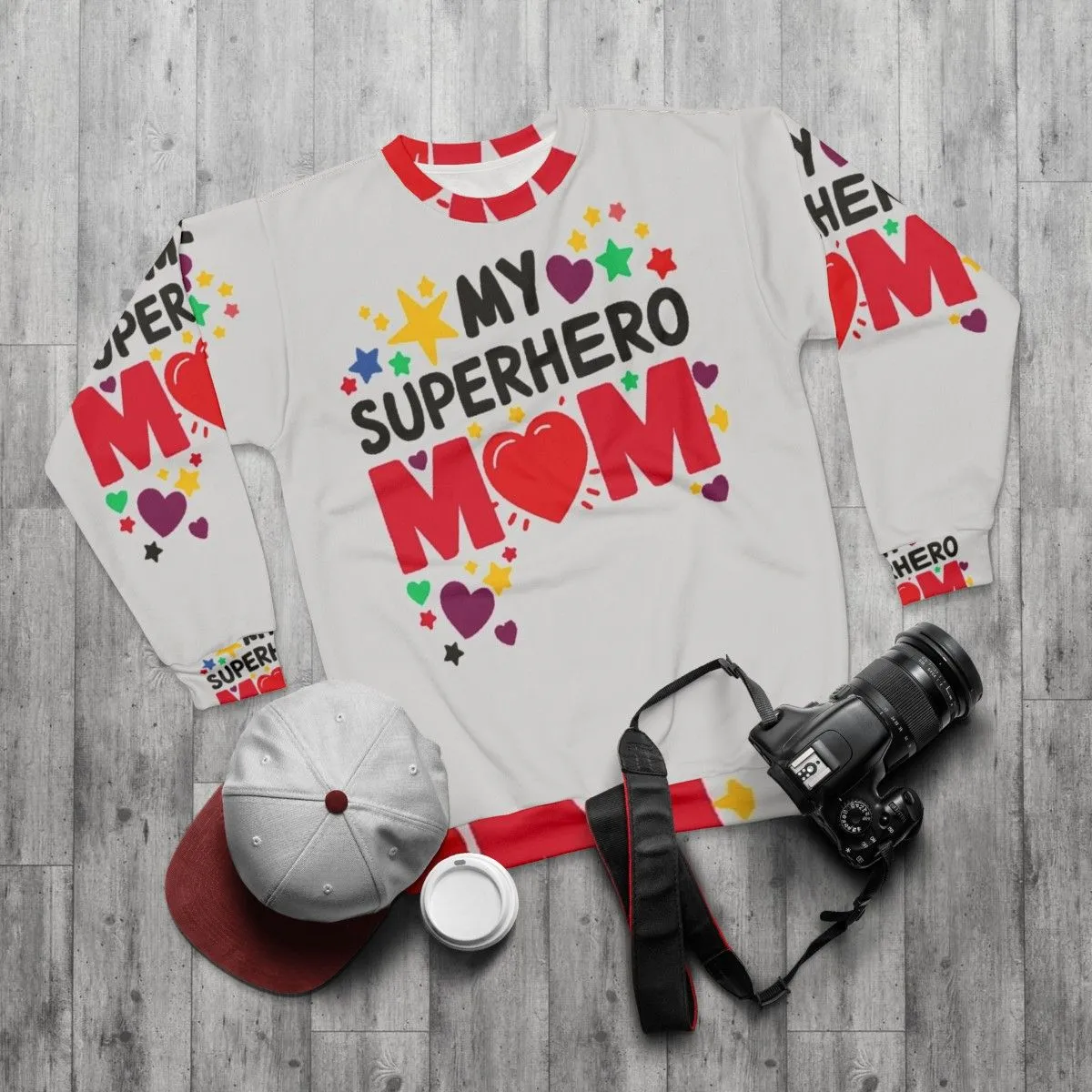 "Superhero Mom" Sweatshirt - Mothers Day Gift for Mom