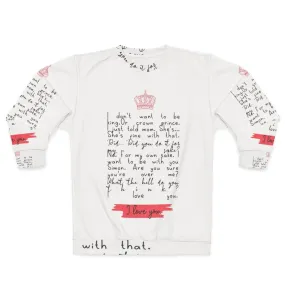 "Young Royals S3 I Love You Sweatshirt - Official Netflix Merch"