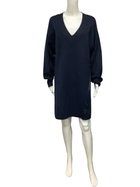 Rag & Bone Sweater Dress V Neck Midi Size: S