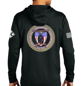 Reaper Performance Hoodie Black Sweatshirt. (This material is lighter than the 50-50) This sweatshirt is NOT approved for PT.