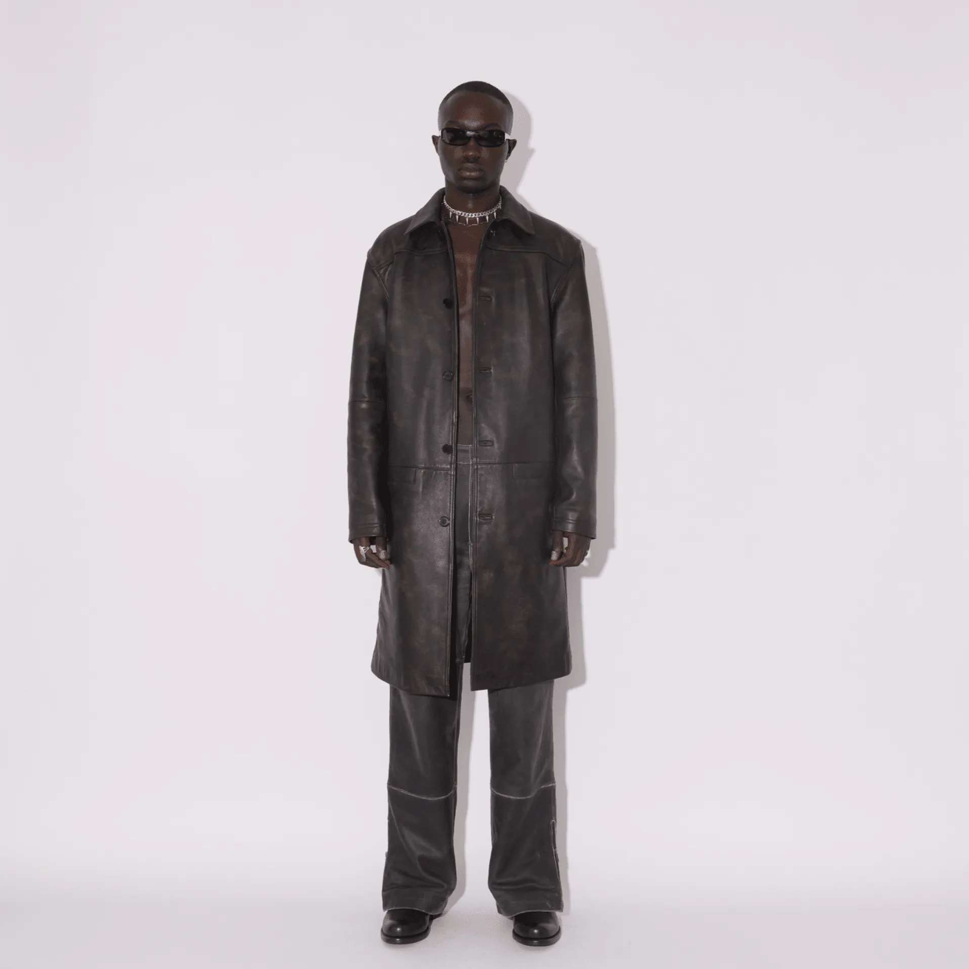 Ryder Leather Coat