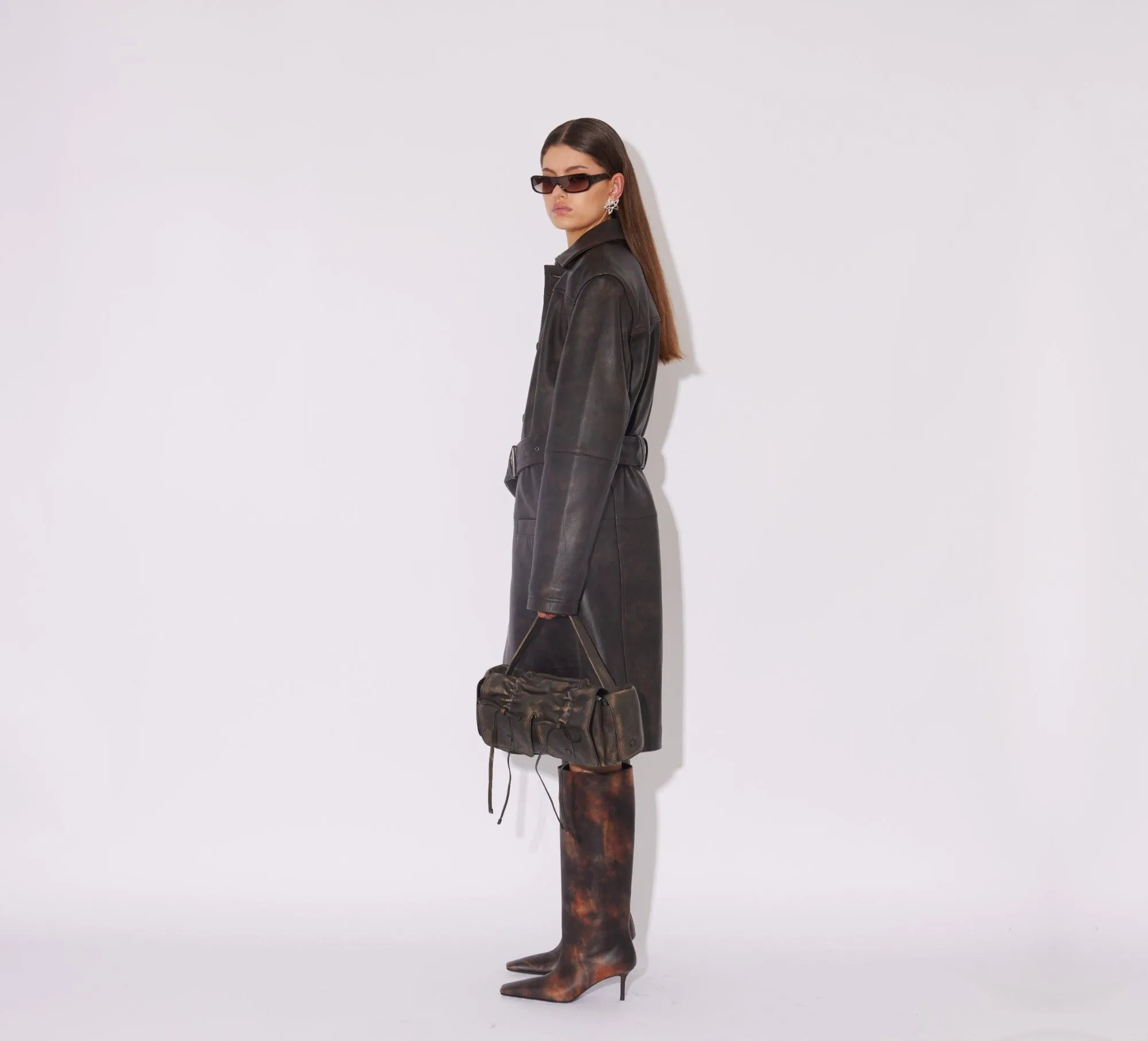 Ryder Leather Coat