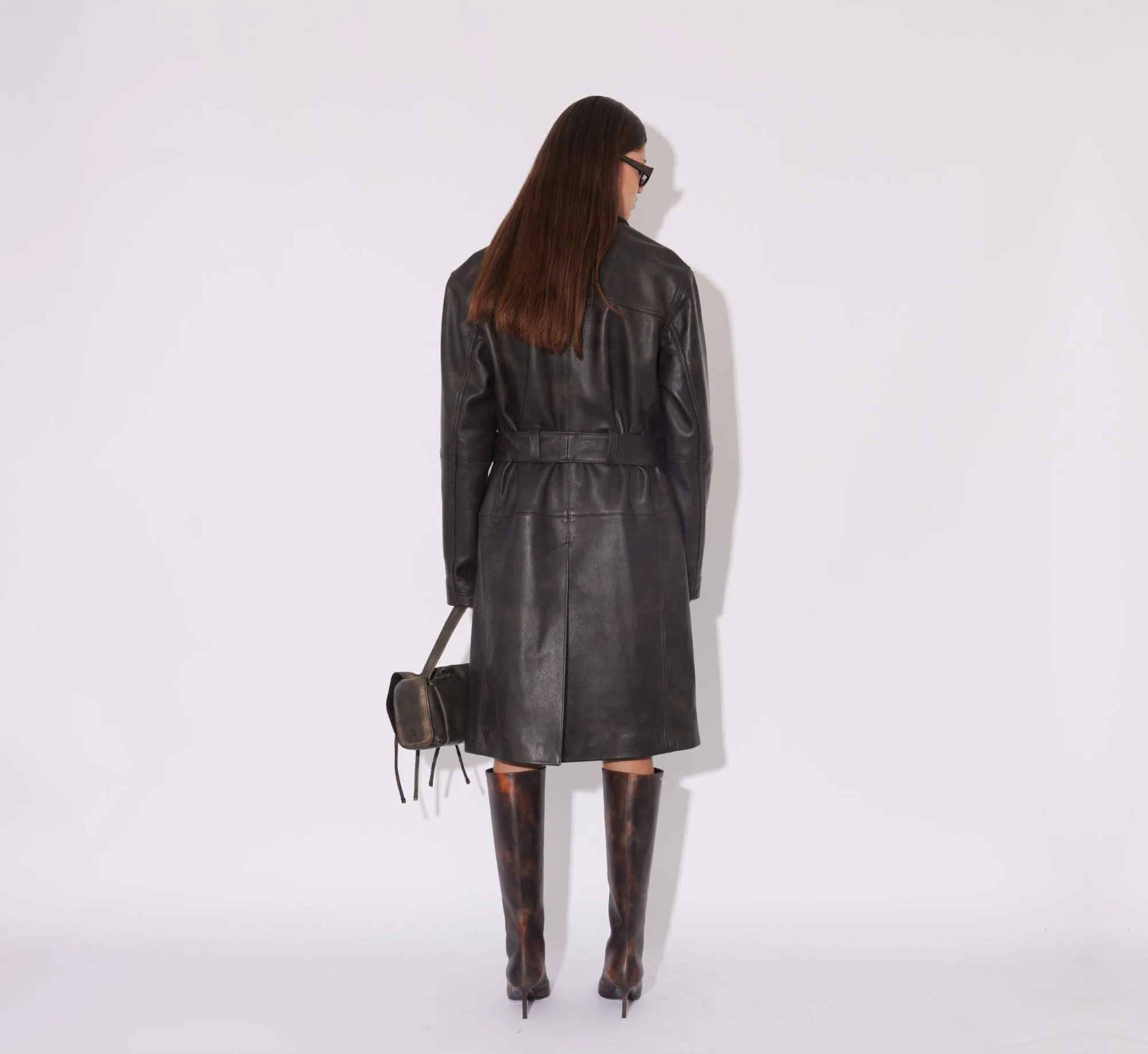 Ryder Leather Coat