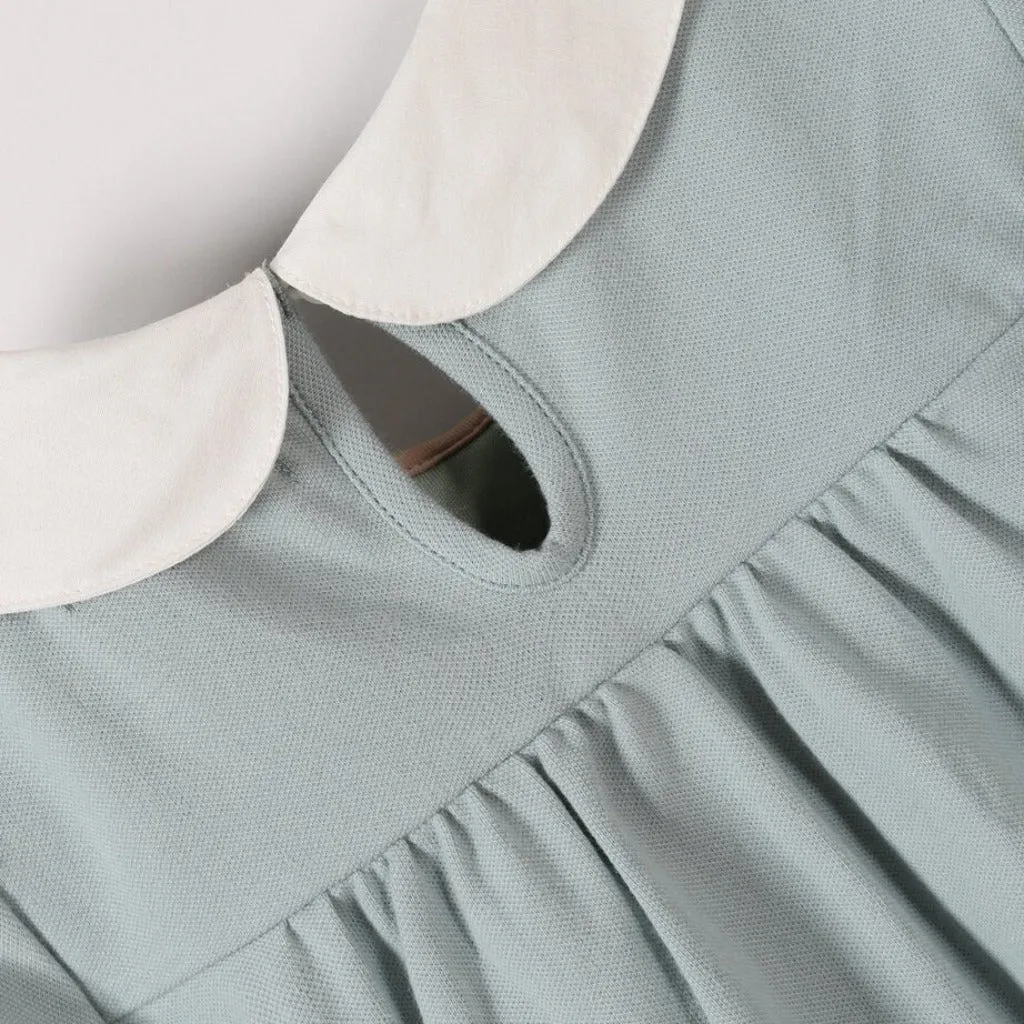 Sage Blue Girls’ Dress