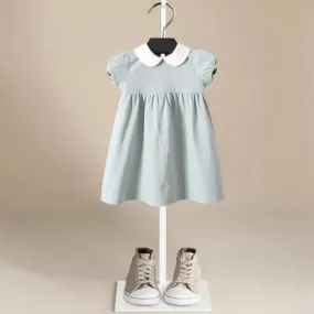 Sage Blue Girls’ Dress