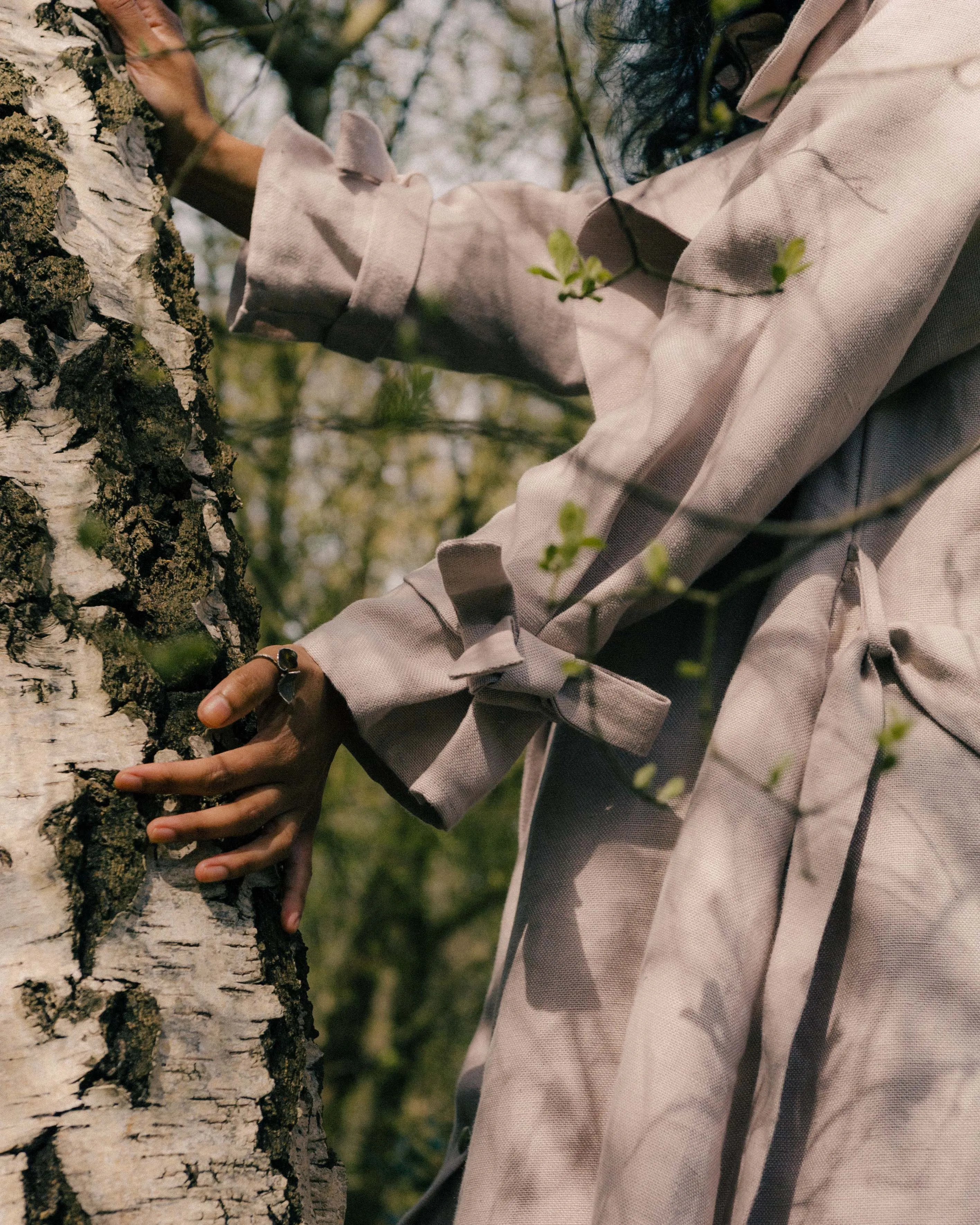 Sailors Trench 100% Linen