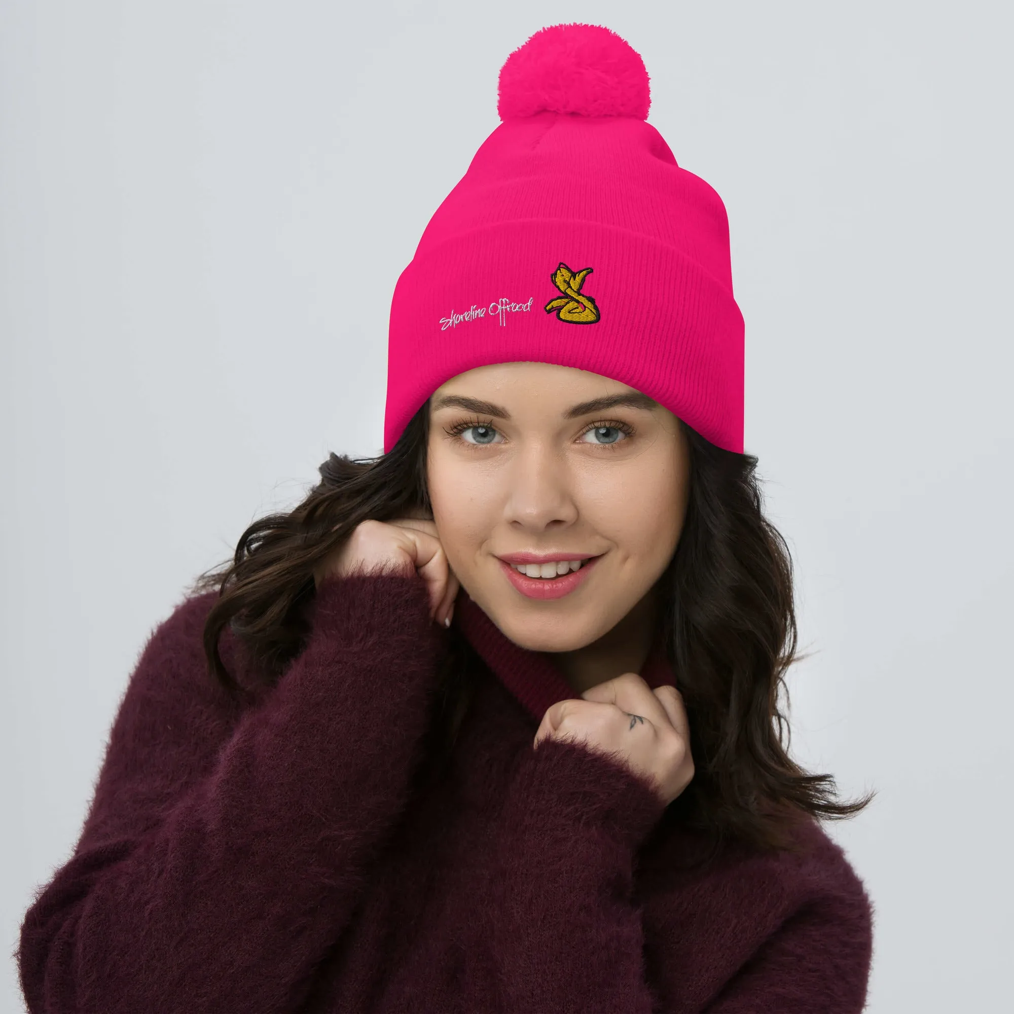 Shoreline Offroad Spensah Off-road Apparel Pom-Pom Beanie