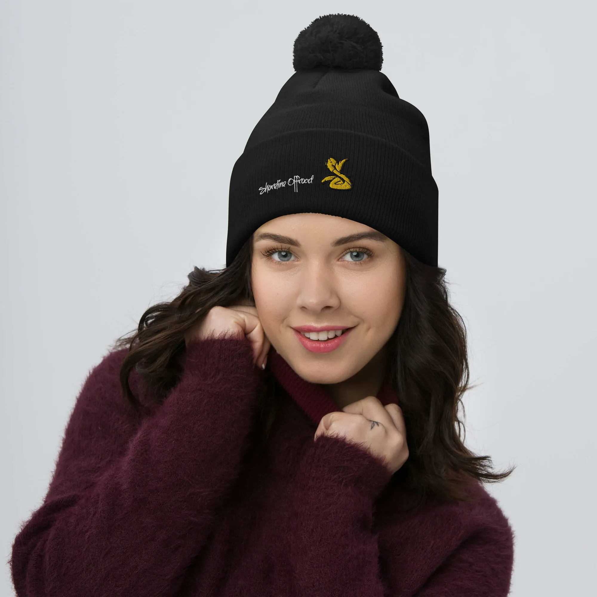 Shoreline Offroad Spensah Off-road Apparel Pom-Pom Beanie