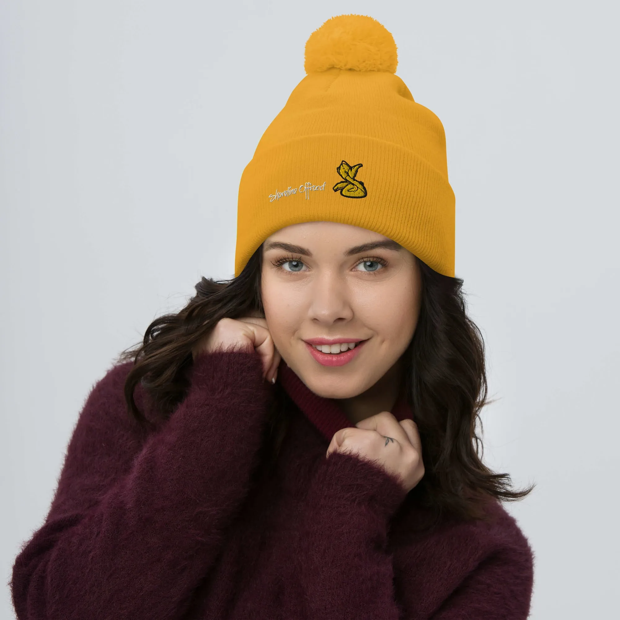 Shoreline Offroad Spensah Off-road Apparel Pom-Pom Beanie