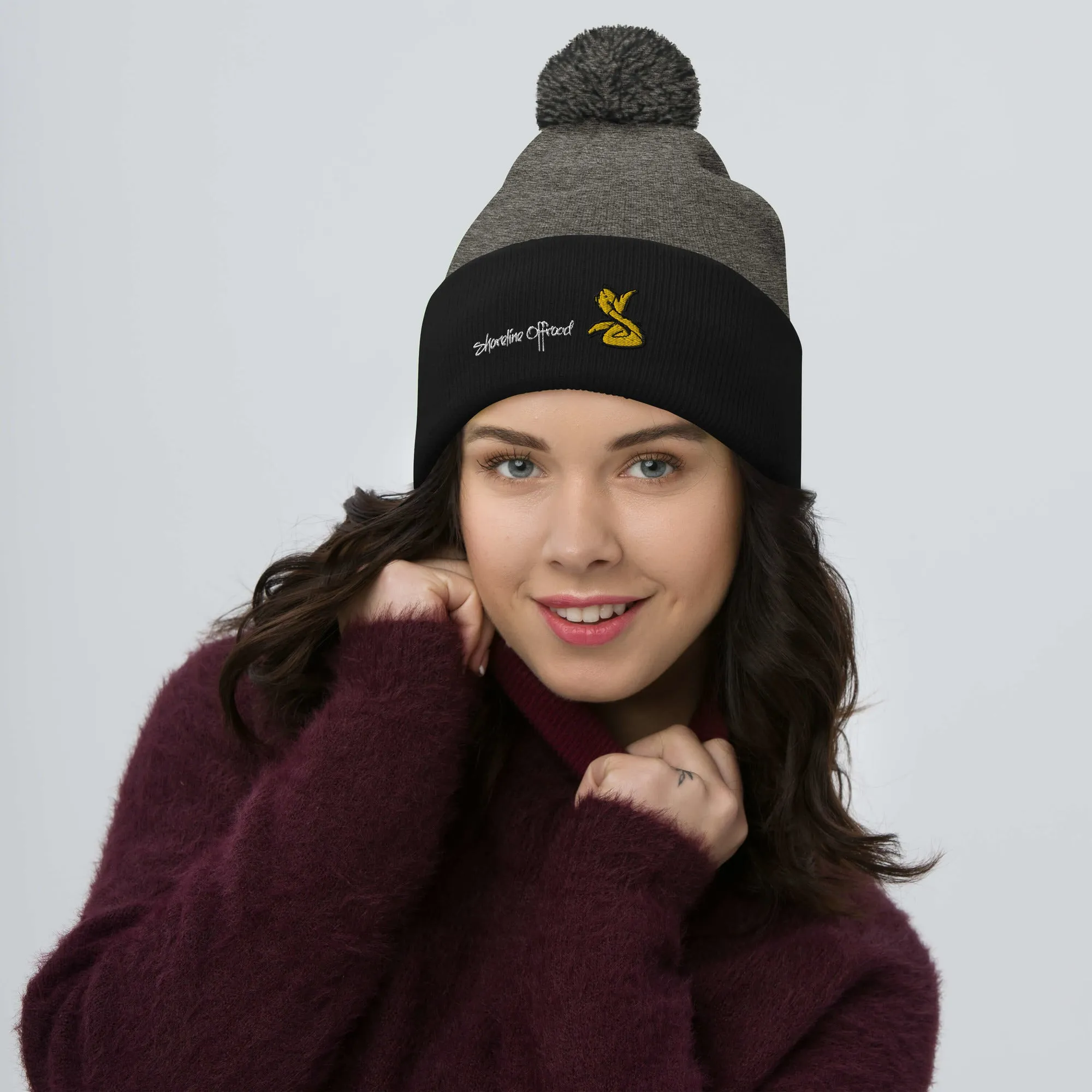 Shoreline Offroad Spensah Off-road Apparel Pom-Pom Beanie