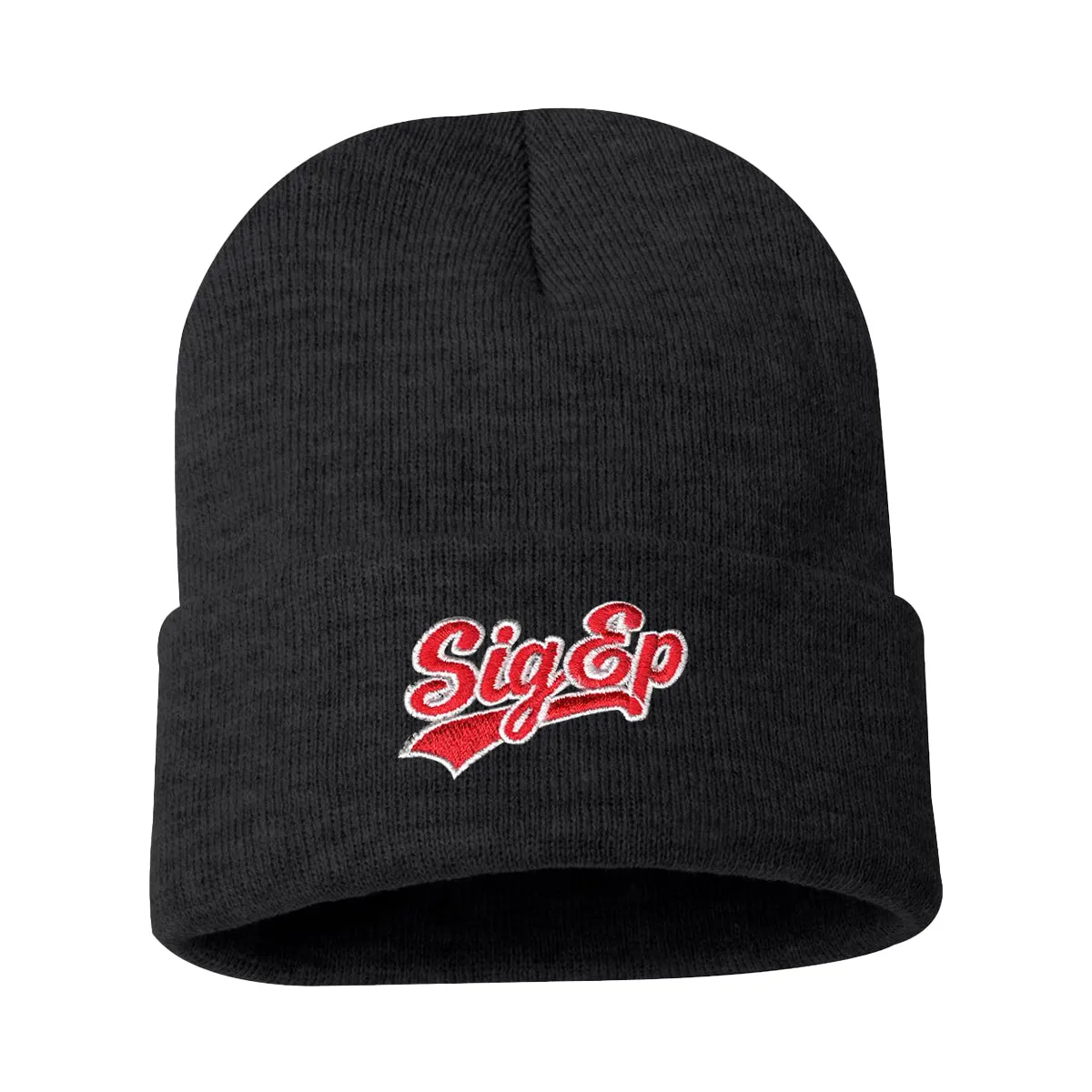 SigEp Signature Charcoal Beanie