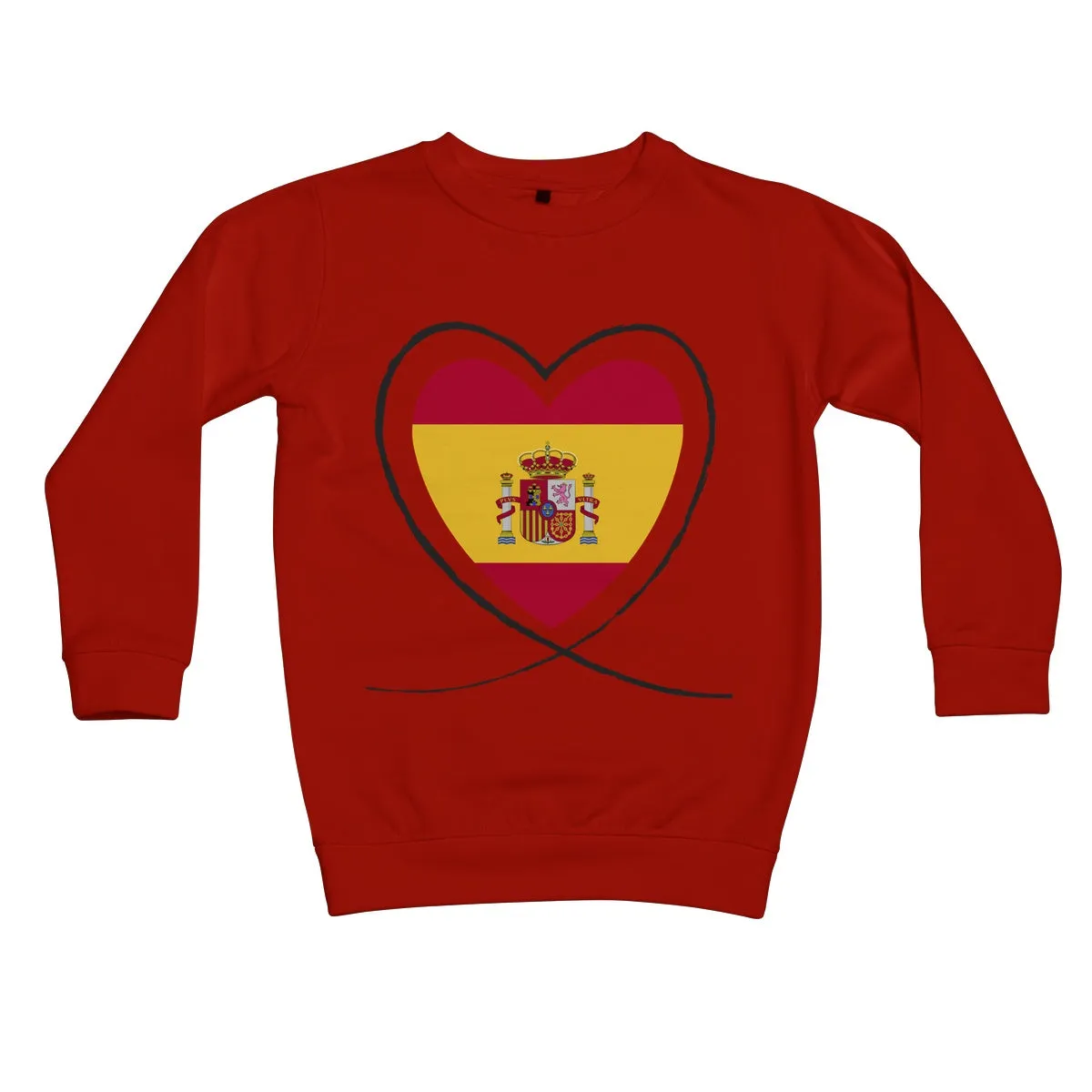 Spain Kids Sweatshirt