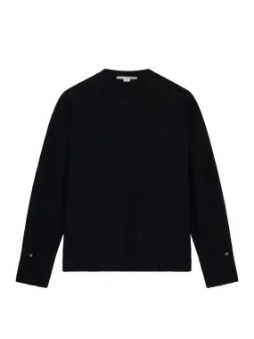 Stella Iconics Split Cuff Jumper (Black)