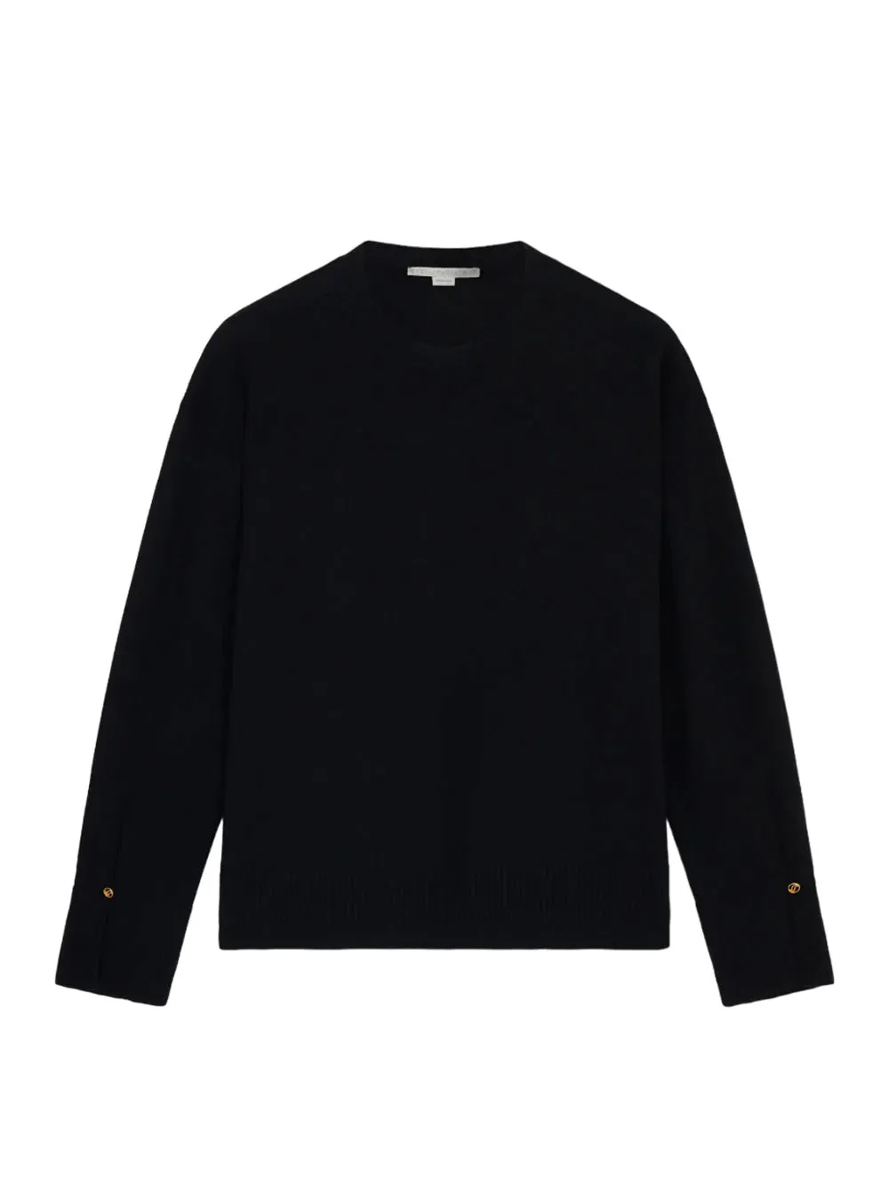 Stella Iconics Split Cuff Jumper (Black)