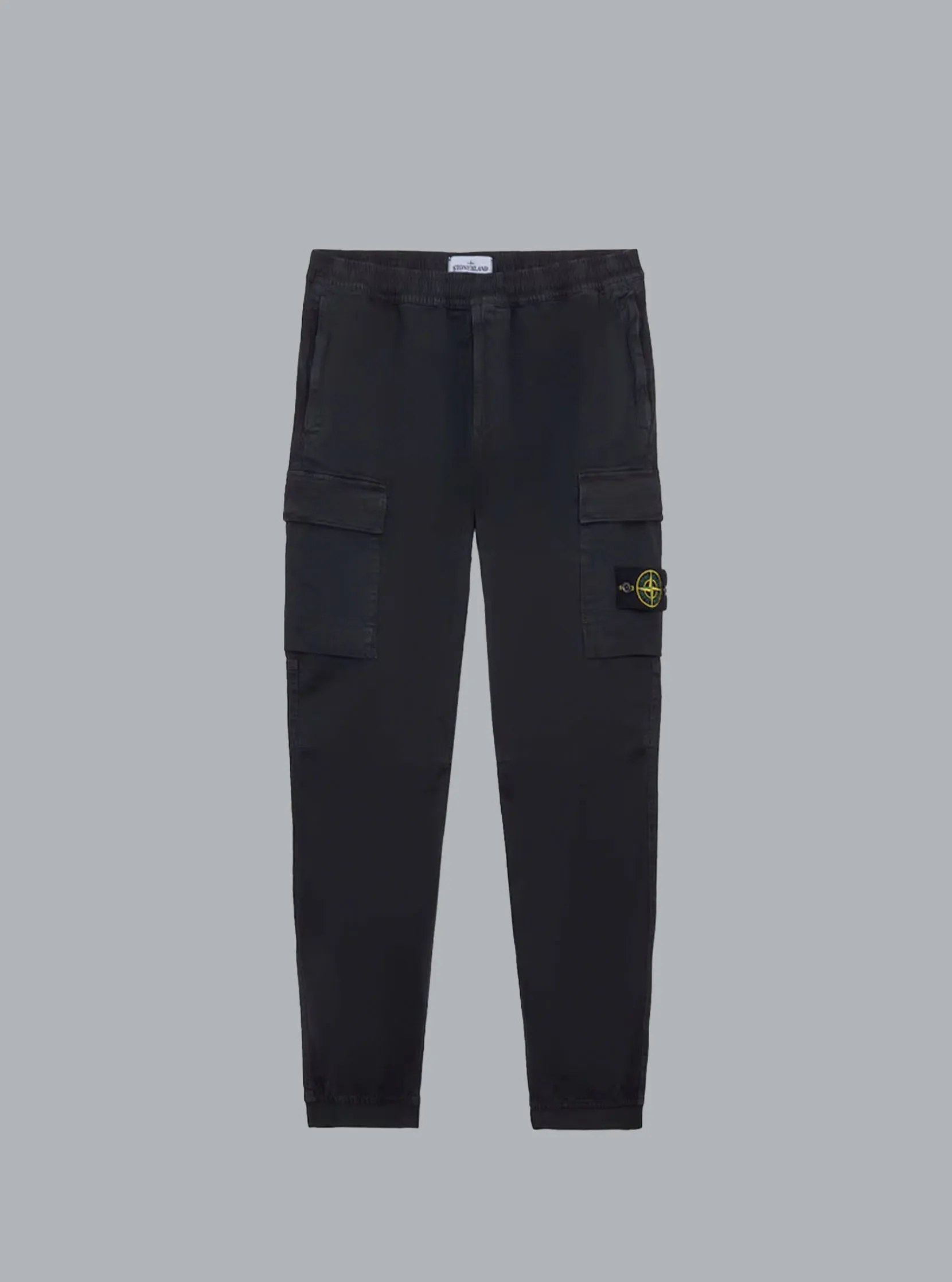 Stretch Broken Twill Cotton Black