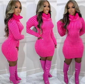 Strike A Pose Sweater Dress