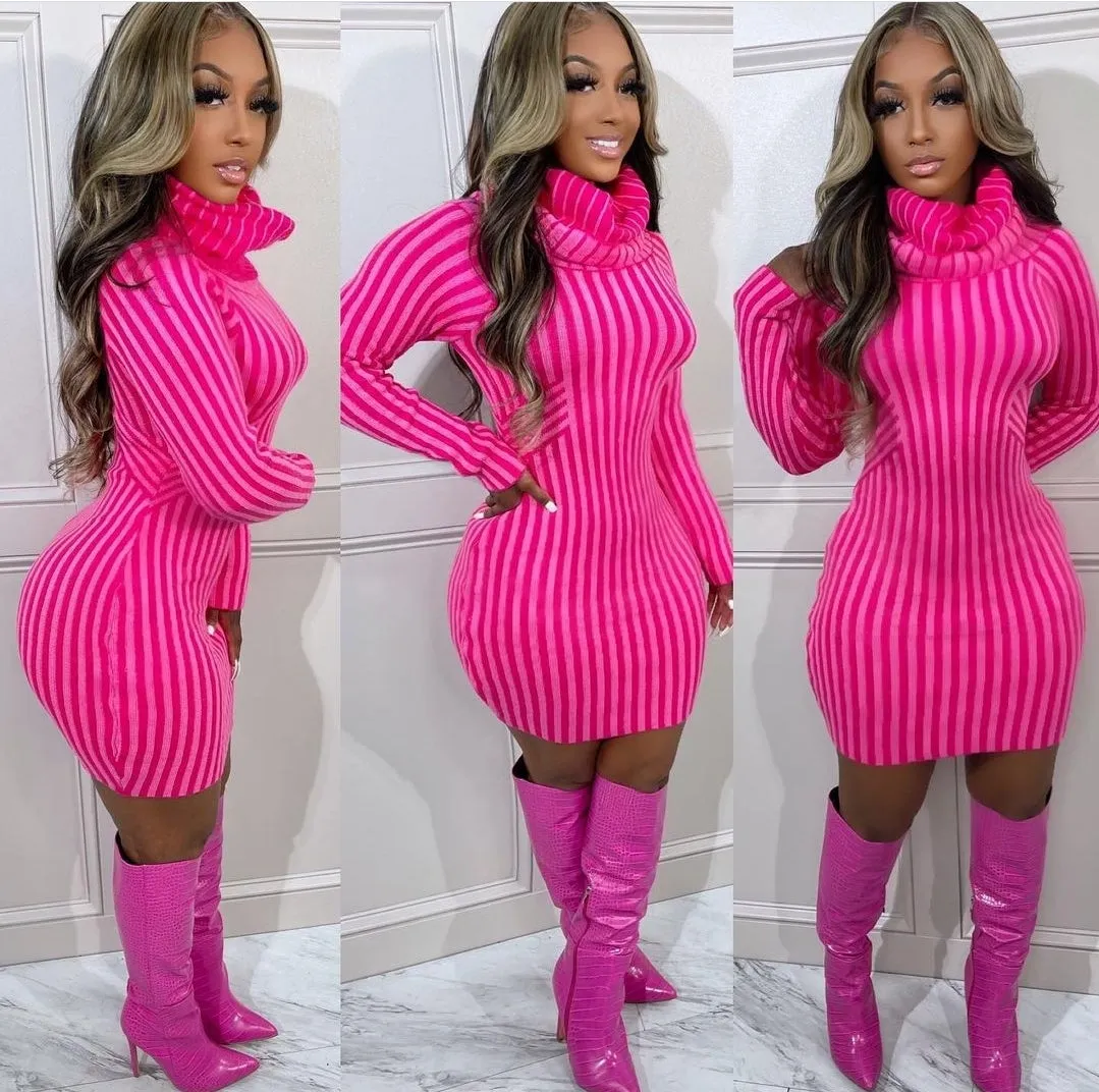 Strike A Pose Sweater Dress