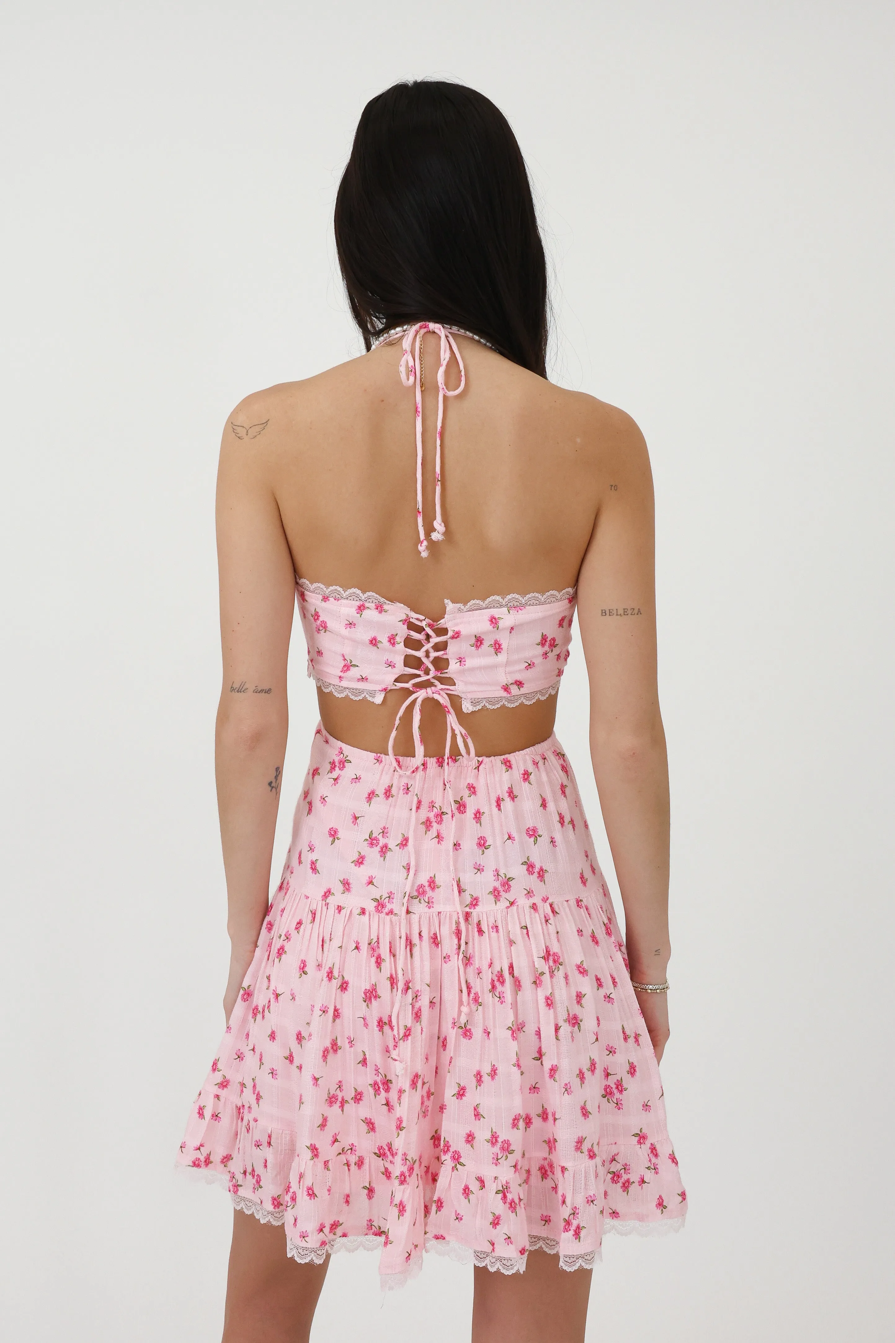 Summer Delight Dress in Spring Pinky