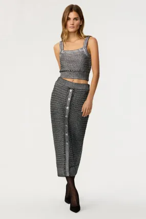 Tani Luxe Knit Pencil Skirt