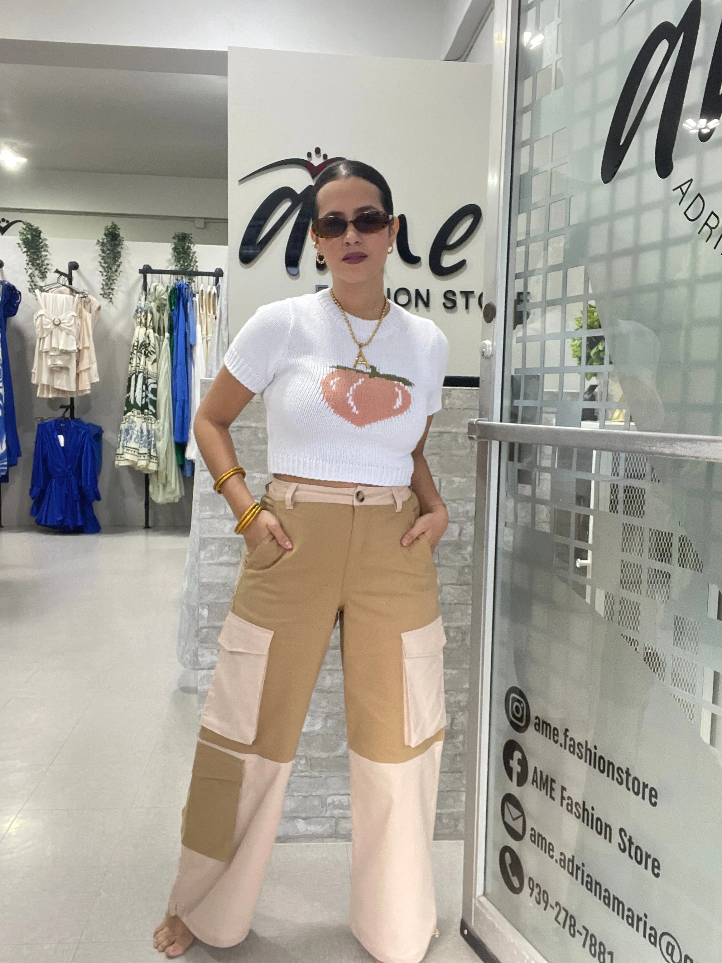 Taupe Cargo Pant