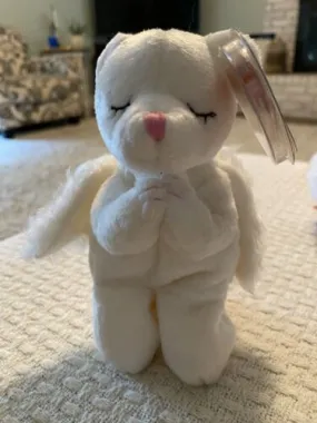 Ty Beanie Baby - BLESSED the Angel Bear (6 Inch) MINT with MINT TAGS