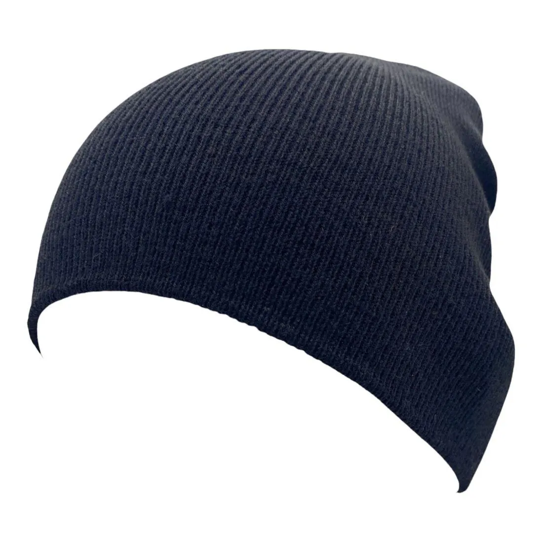 Unbranded Beanies Caps Toboggan Short Uncuffed Soft Knit in Bulk Multi-Color Plain Blank Wholesale Lot