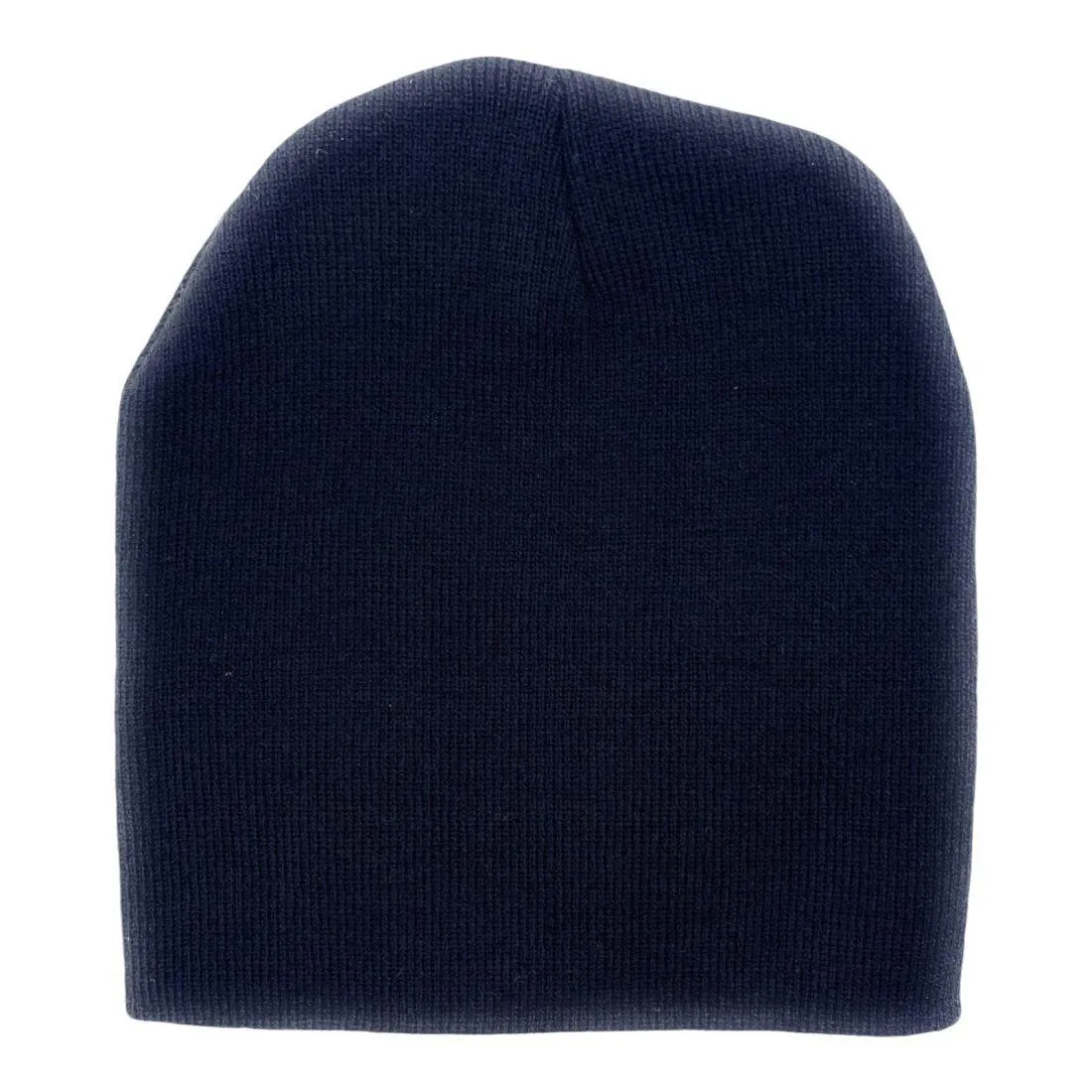 Unbranded Beanies Caps Toboggan Short Uncuffed Soft Knit in Bulk Multi-Color Plain Blank Wholesale Lot
