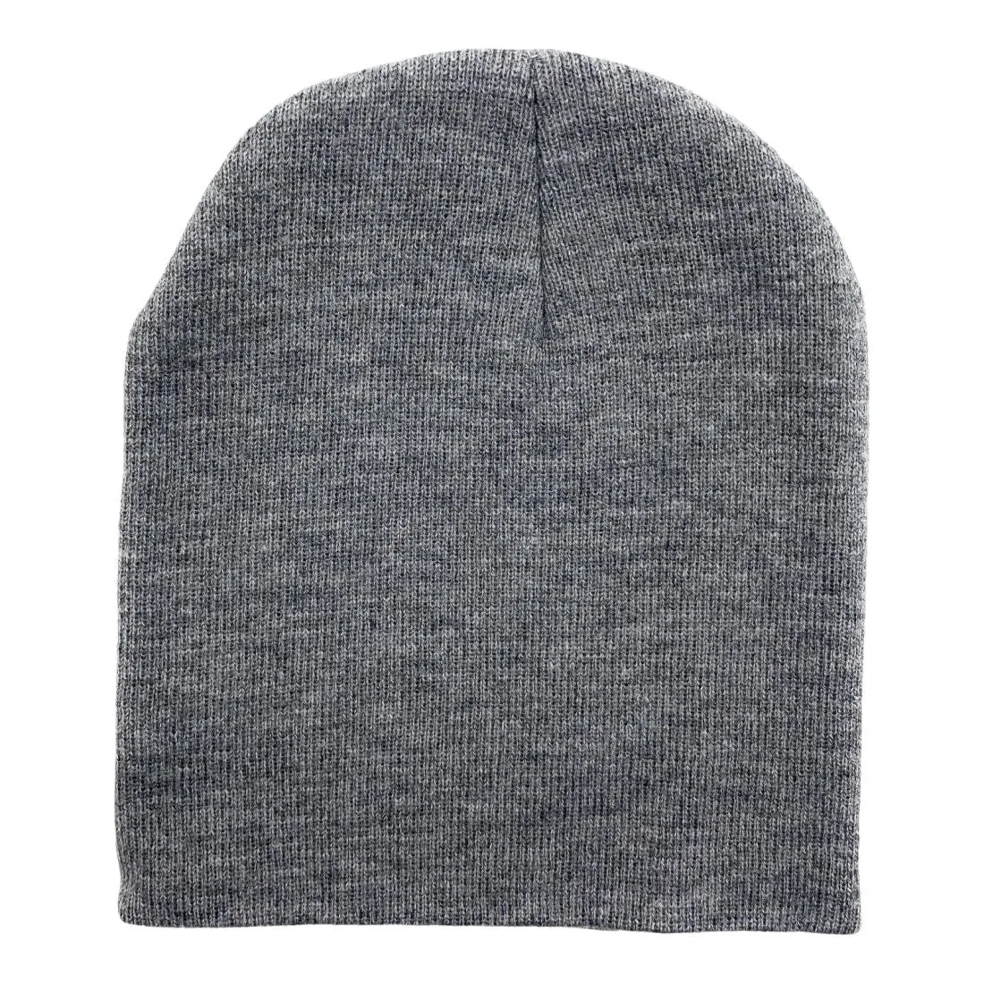Unbranded Beanies Caps Toboggan Short Uncuffed Soft Knit in Bulk Multi-Color Plain Blank Wholesale Lot