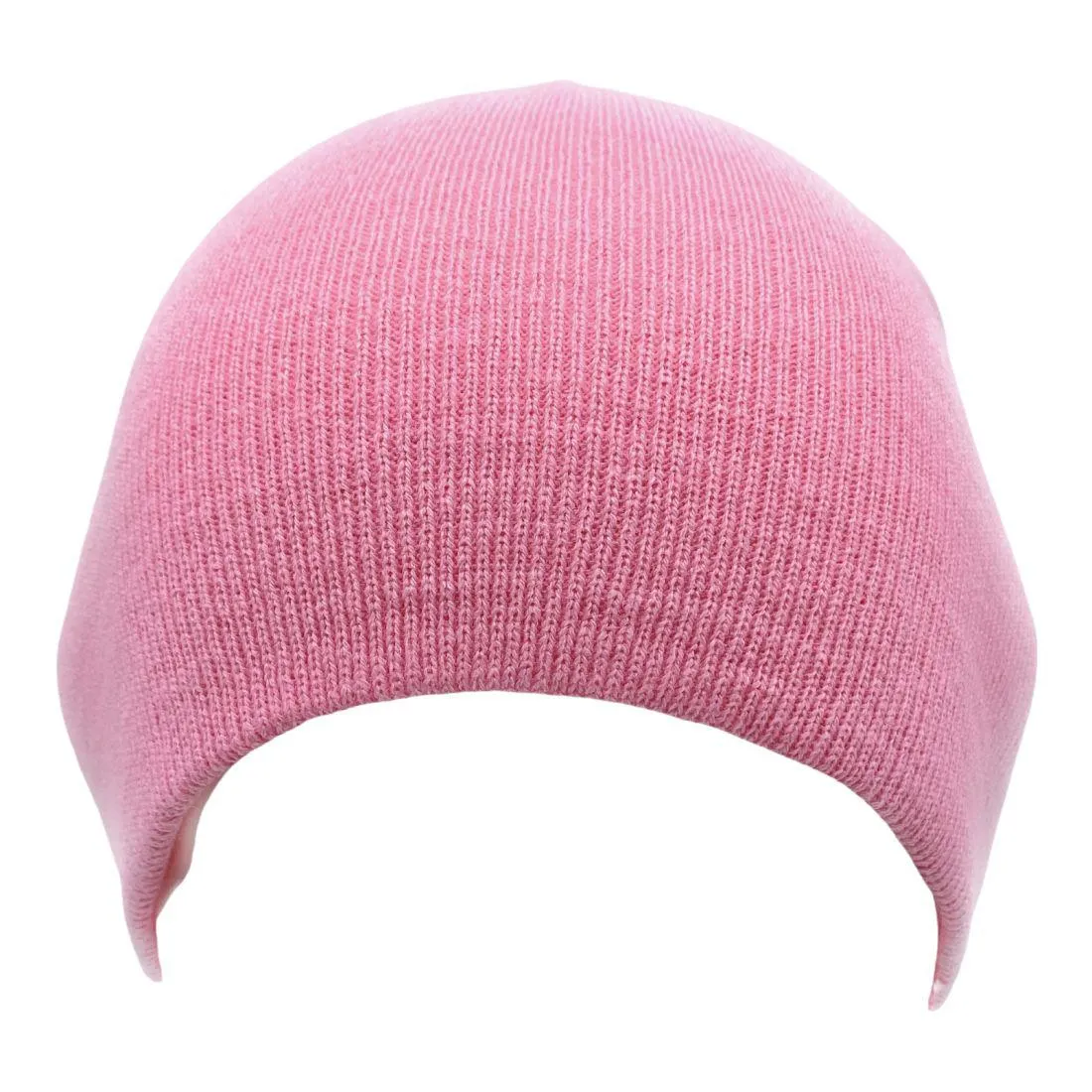 Unbranded Beanies Caps Toboggan Short Uncuffed Soft Knit in Bulk Multi-Color Plain Blank Wholesale Lot