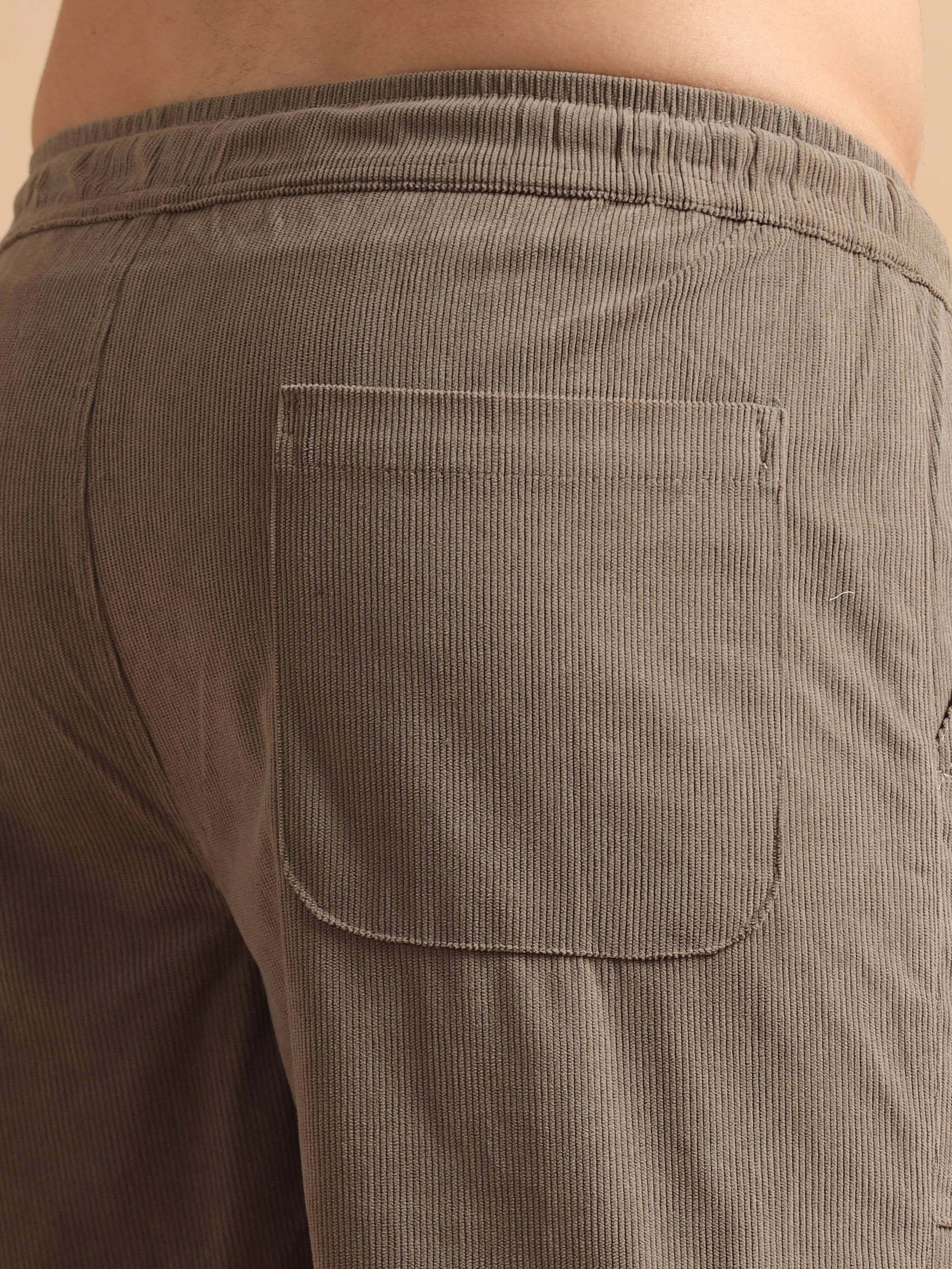 Utility Relaxed Fit Cargo Pant - Tan