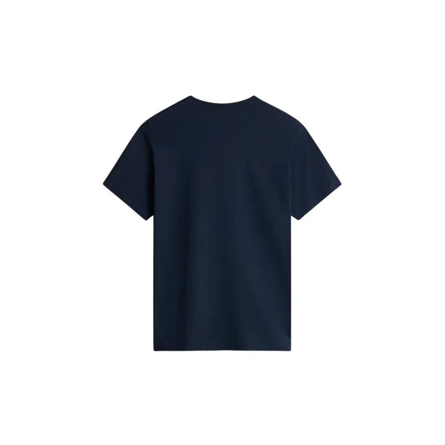 Vans maglietta manica corta da uomo con logo piccolo Left Chest VN0A3CZENAV blu