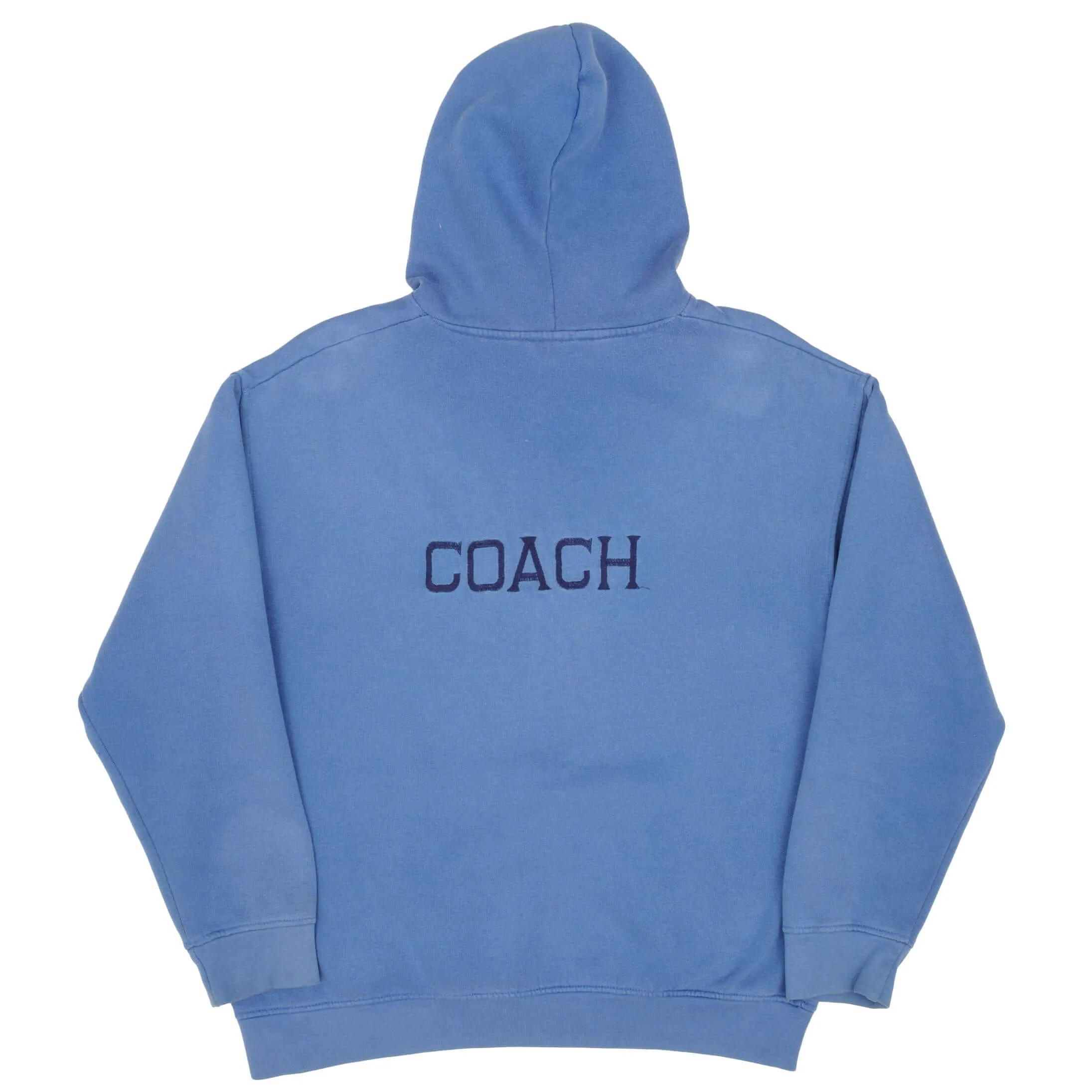 VINTAGE NIKE CLASSIC SWOOSH BLUE HOODIE SWEATSHIRT 2000S SIZE MEDIUM