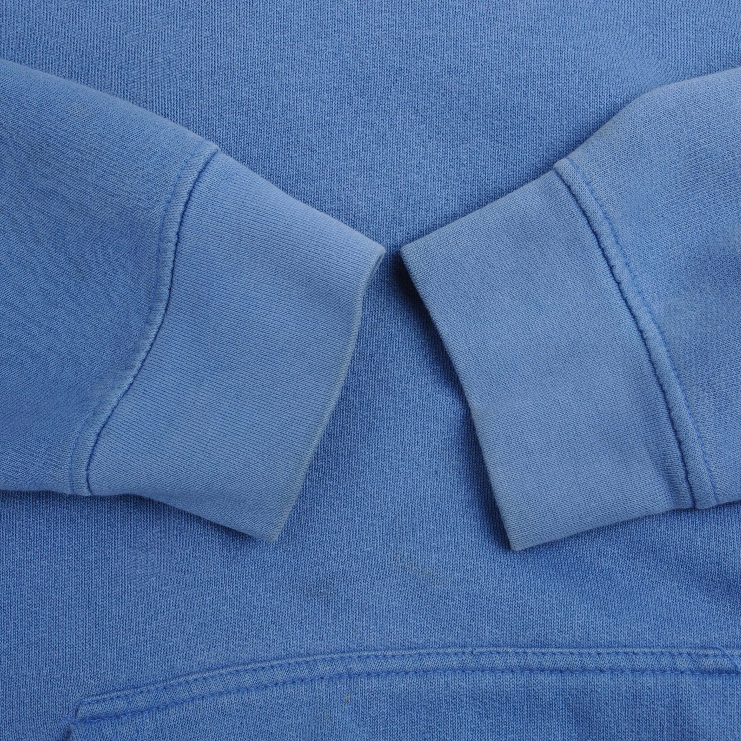 VINTAGE NIKE CLASSIC SWOOSH BLUE HOODIE SWEATSHIRT 2000S SIZE MEDIUM