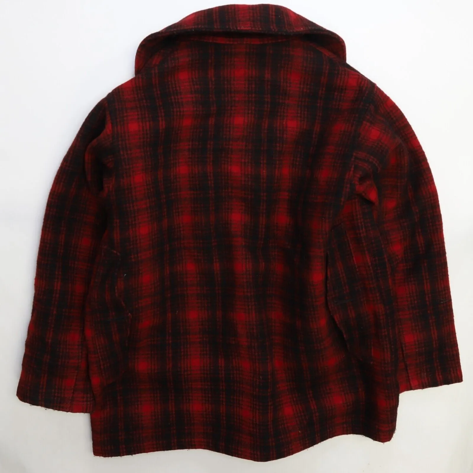 Vintage Woolrich Mackinaw Wool Hunting Coat Jacket Size 44