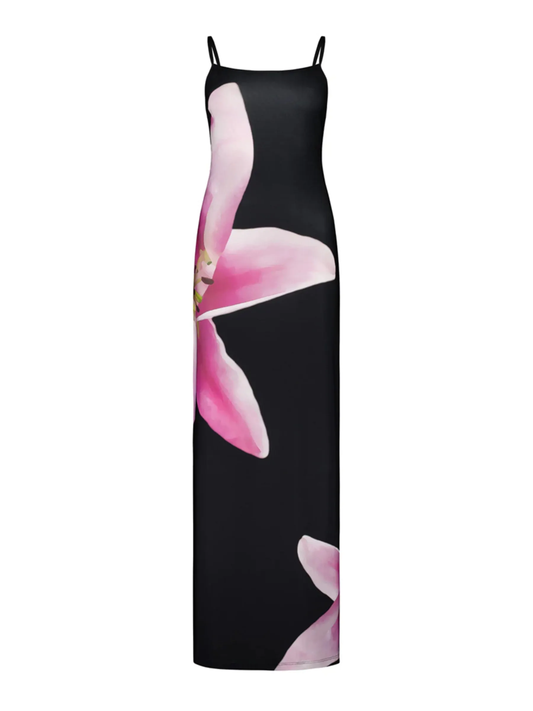 Vvsha Melisa Large Floral Maxi Dress