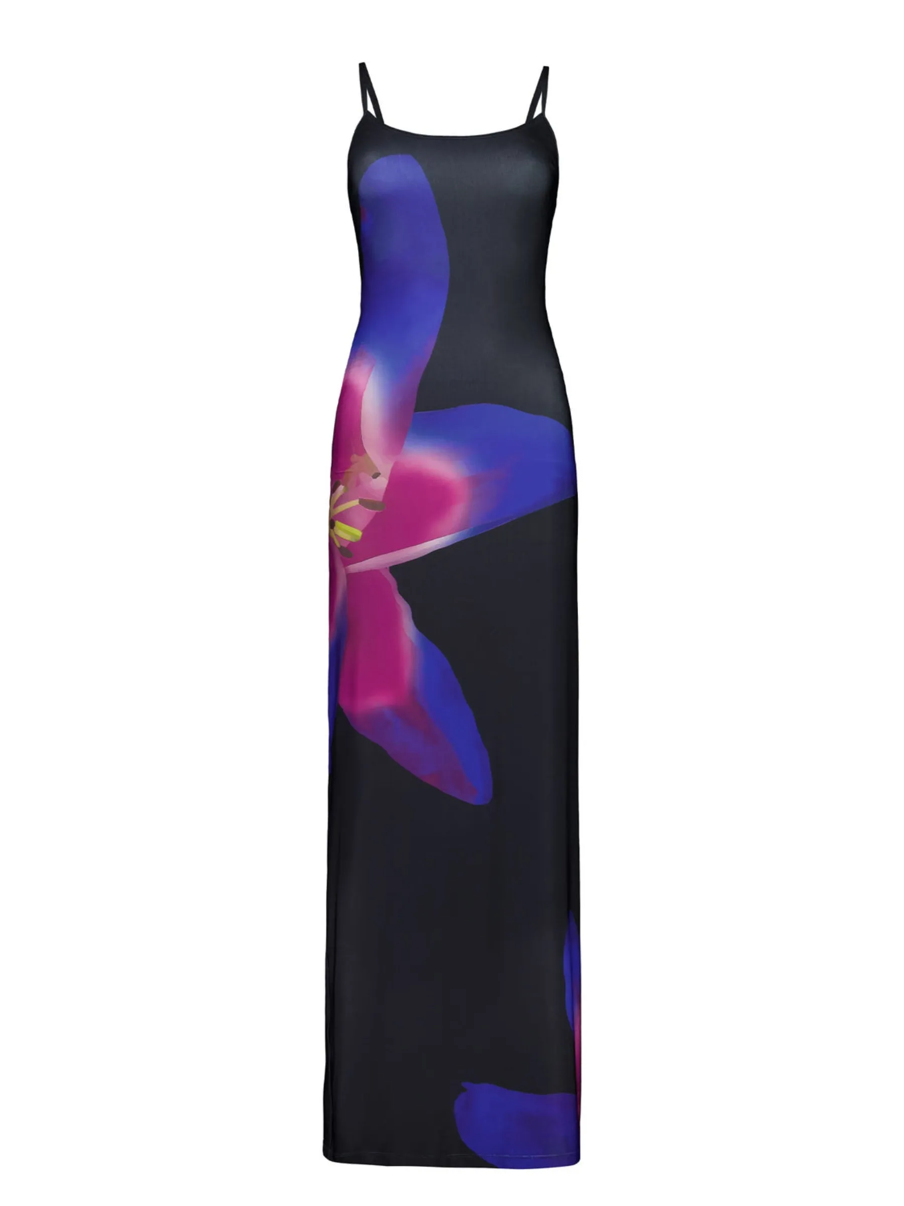 Vvsha Melisa Large Floral Maxi Dress