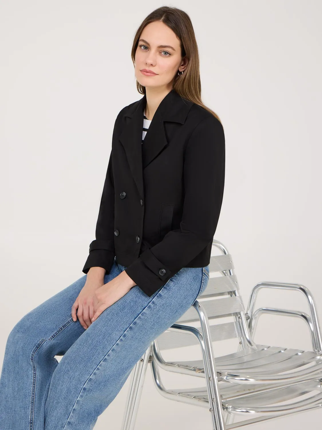 Waisted Trench Coat