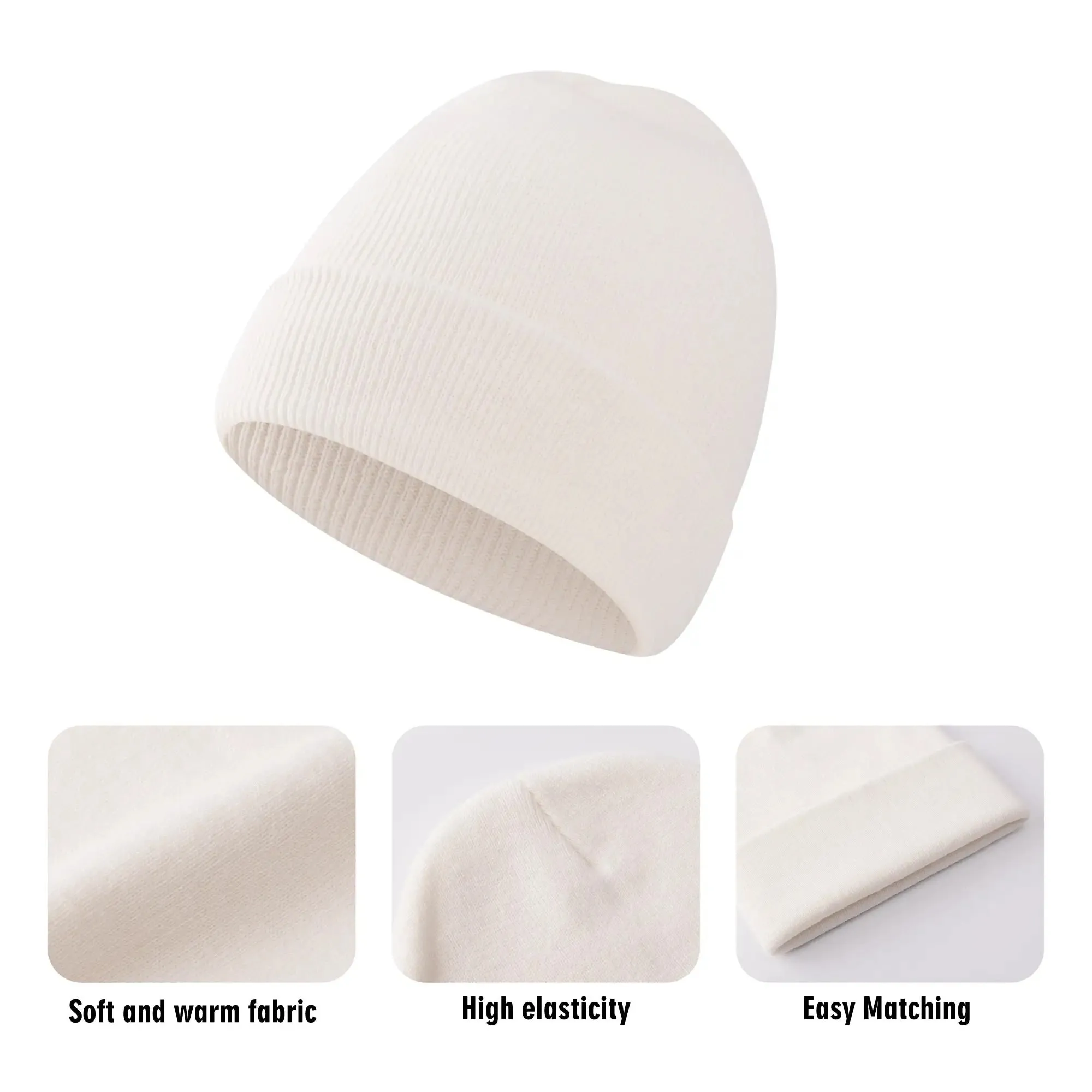 Warm Comfortable Knit Beanies