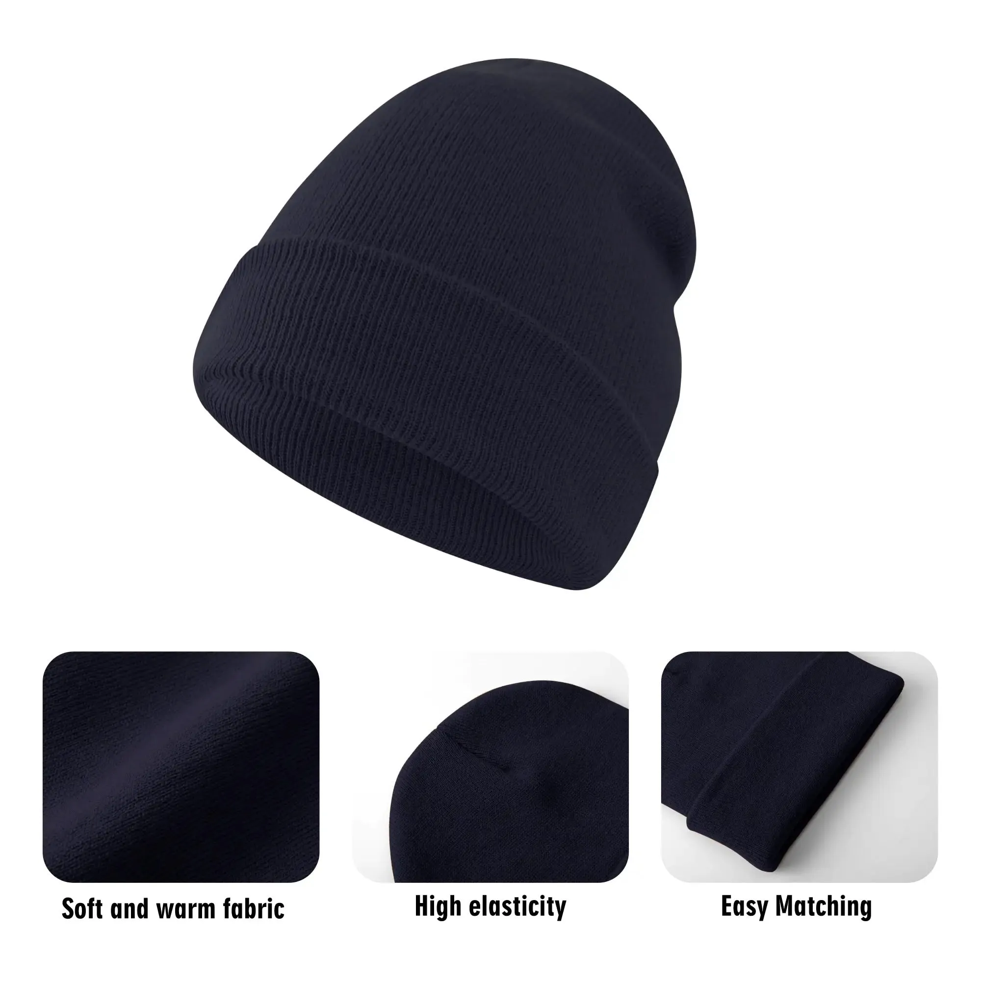 Warm Comfortable Knit Beanies