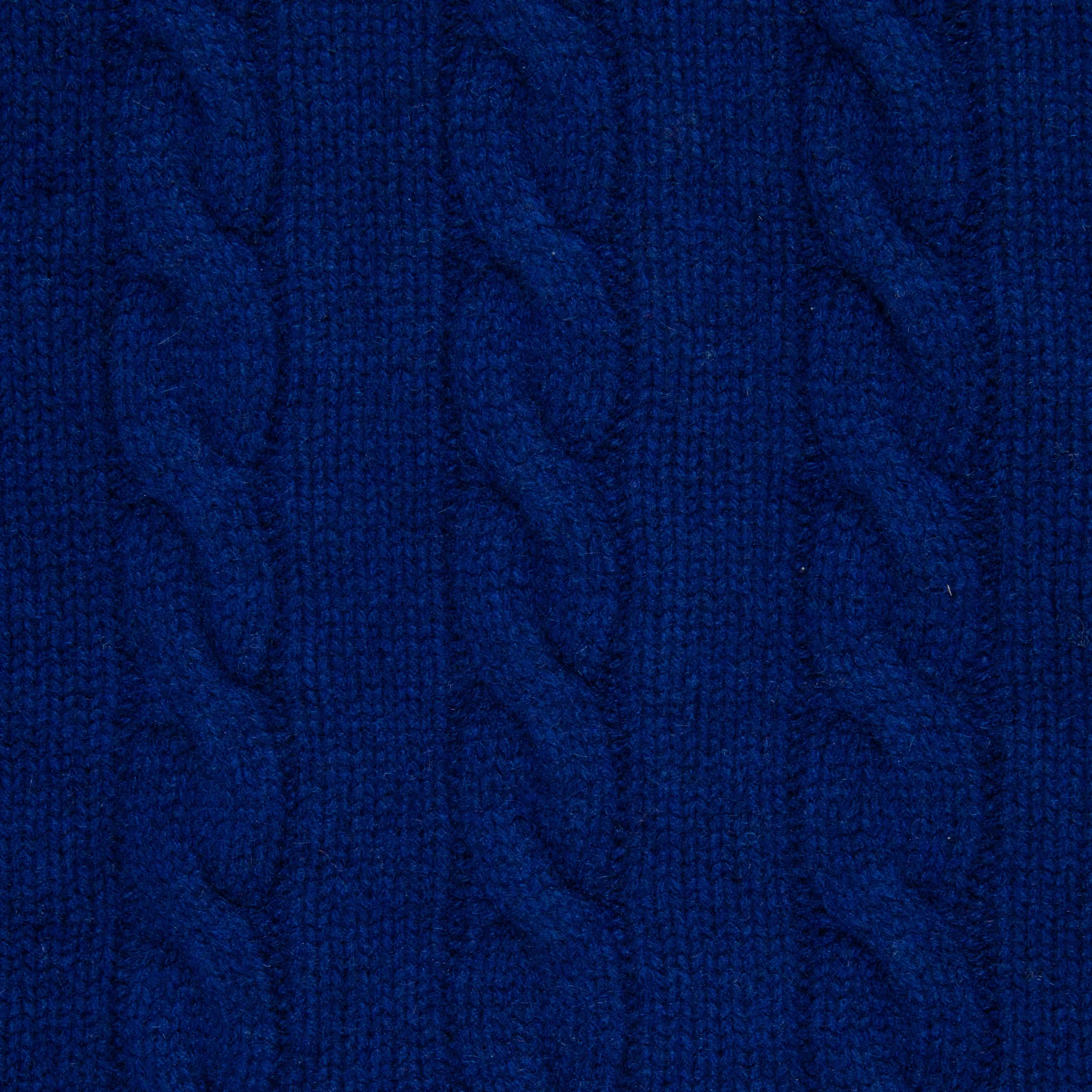 William Lockie Chirnside Cashmere Cable Crew Neck Inchiostro