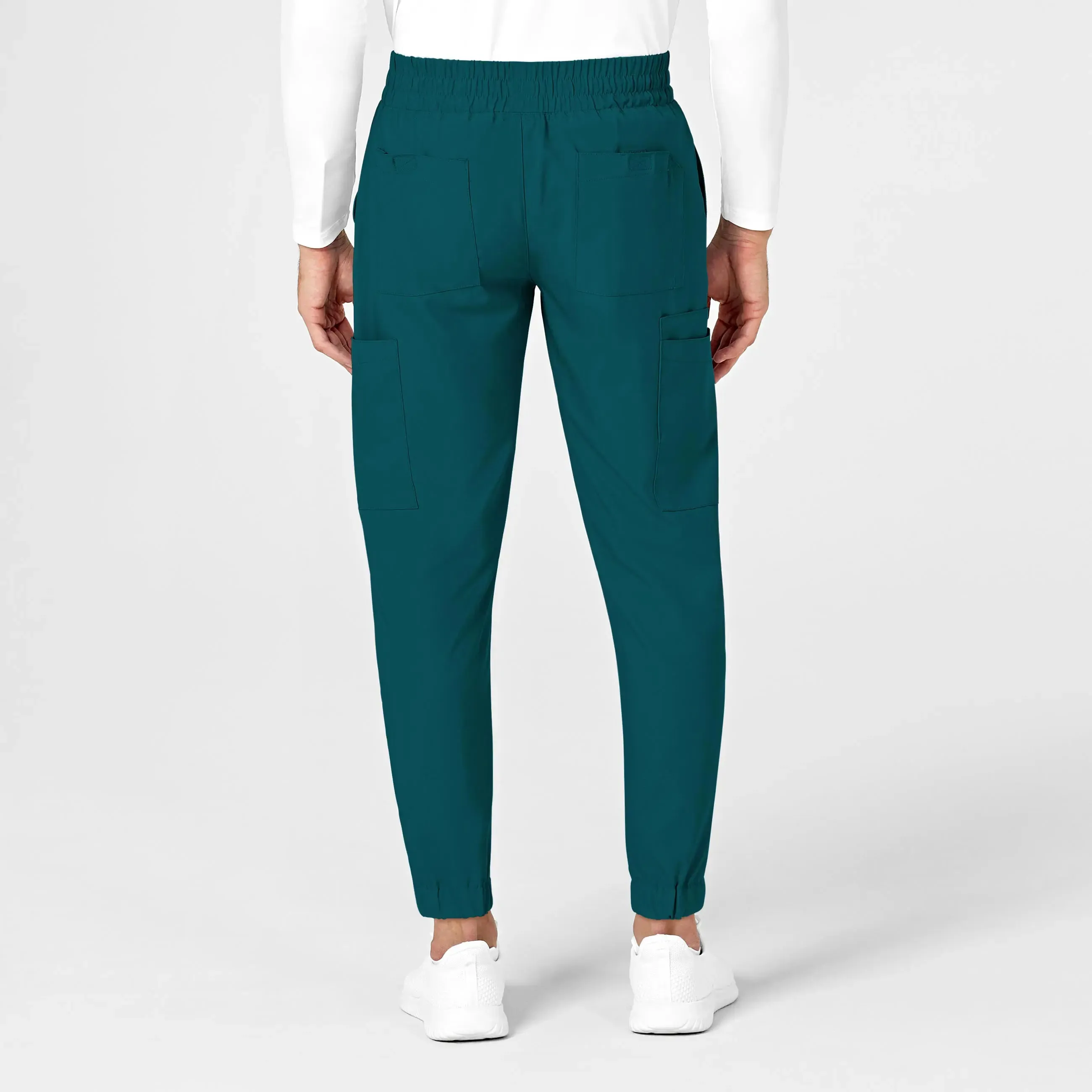 Wink Men's W123 Cargo Jogger Scrub Pant - Caribbean Blue