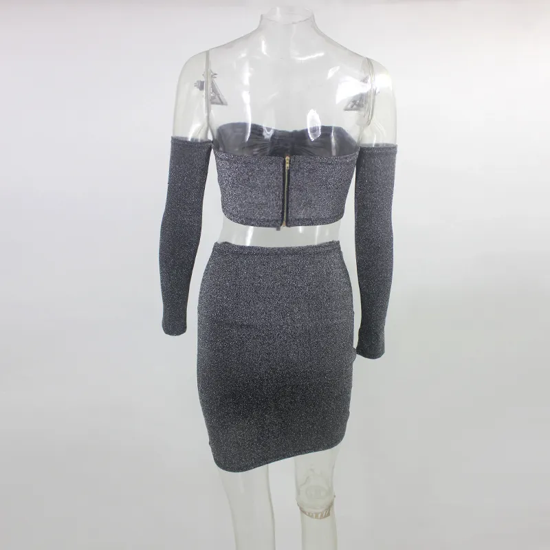 Women's Summer Sheath Off-Shoulder Elastic Dress