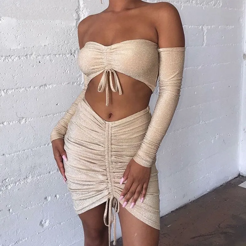 Women's Summer Sheath Off-Shoulder Elastic Dress
