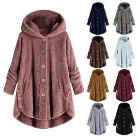 Women's Teddy Bear Cozy Coat