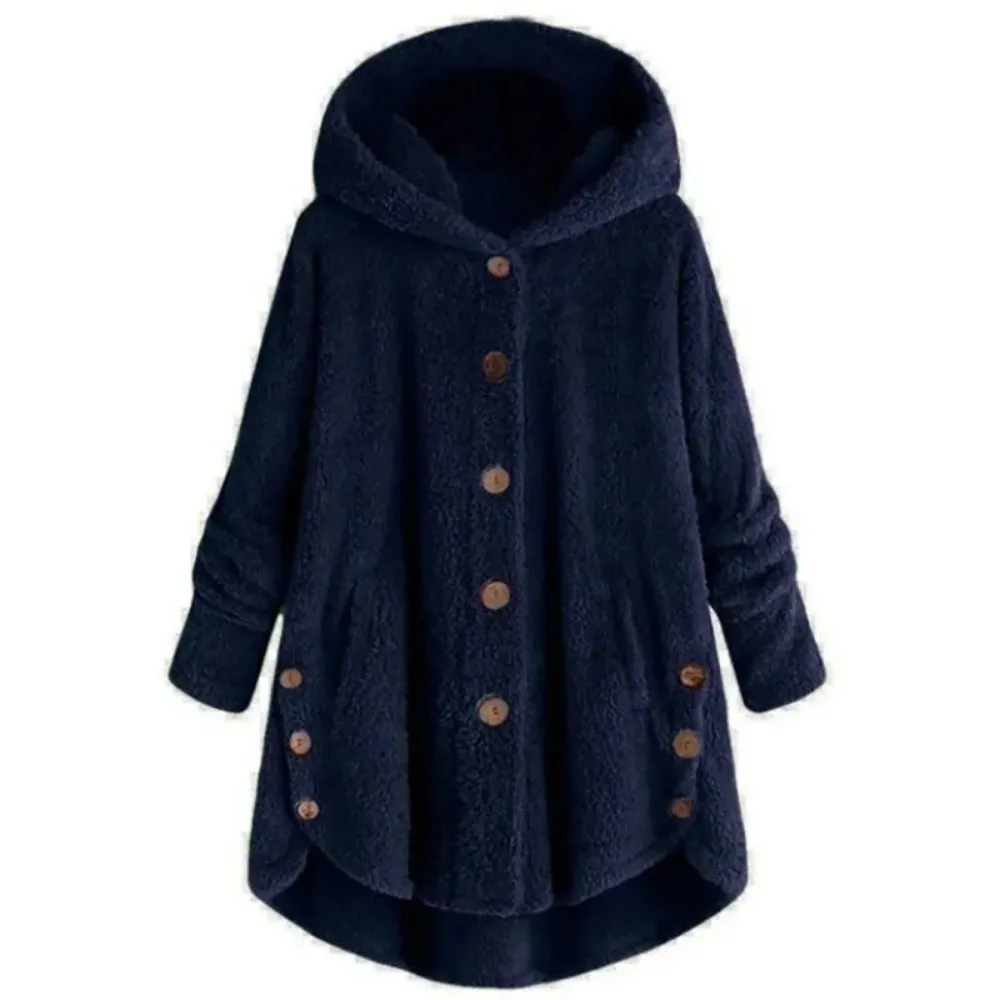 Women's Teddy Bear Cozy Coat